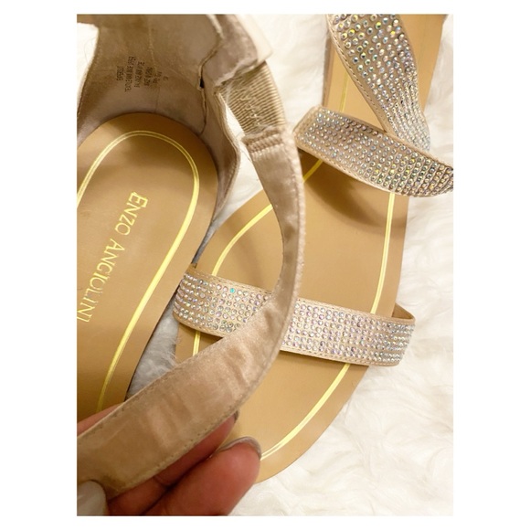 Enzo Angiolini - Sparkly Strappy Sandals - Picture 5 of 5